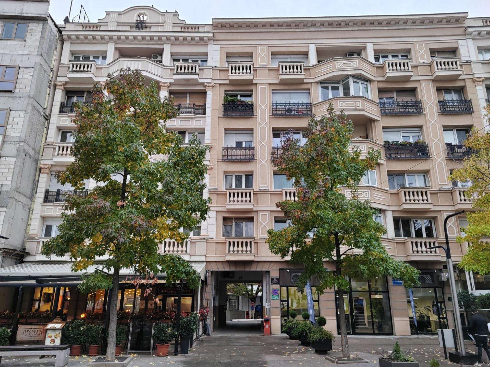 City Sqare Apartment Verde Скопие Екстериор снимка